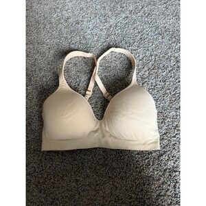 Carole Hochman Bra Womens Small Beige Wireless Lined
